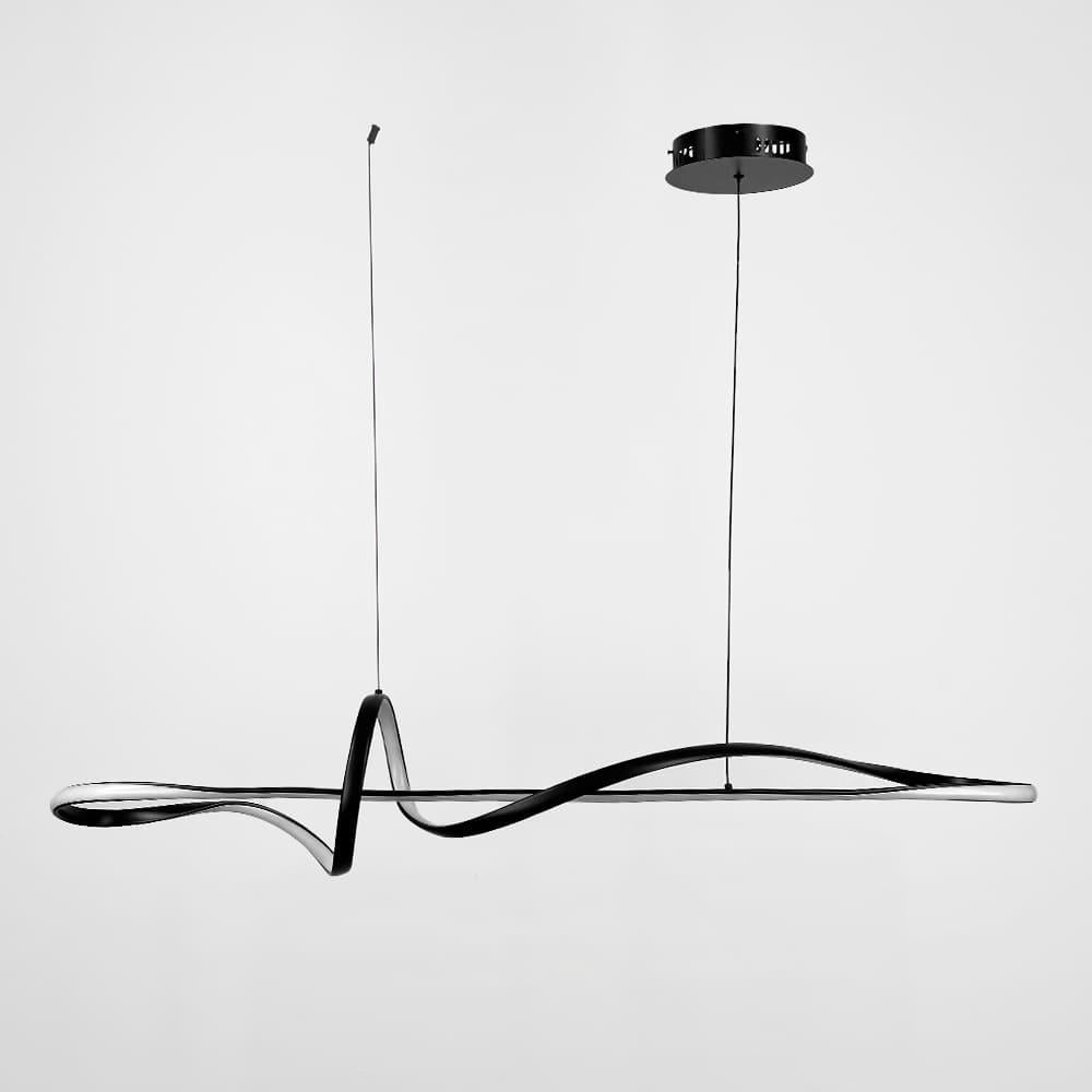 Люстра підвісна Light House LNF-17539 58W BK 120 см Чорний