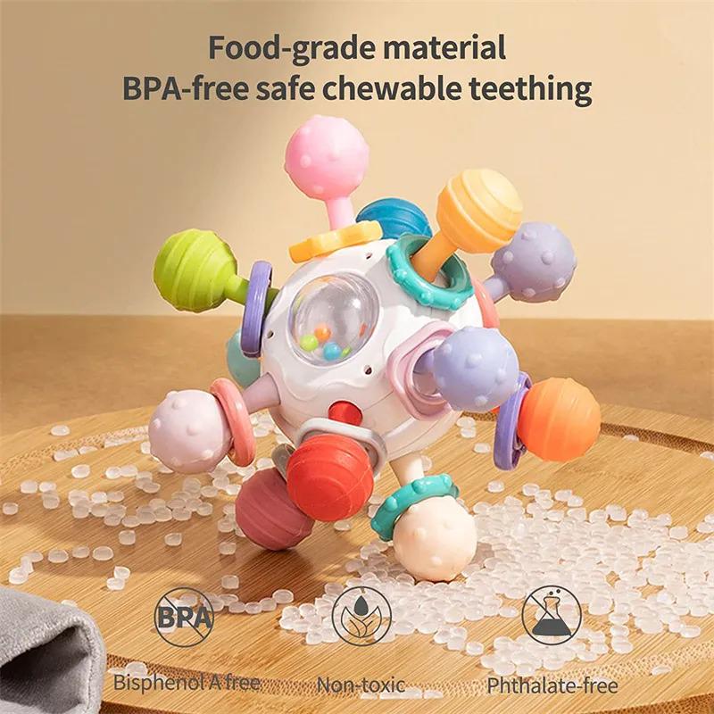 Іграшка силіконова для прорізування зубів АС396А - фото 2