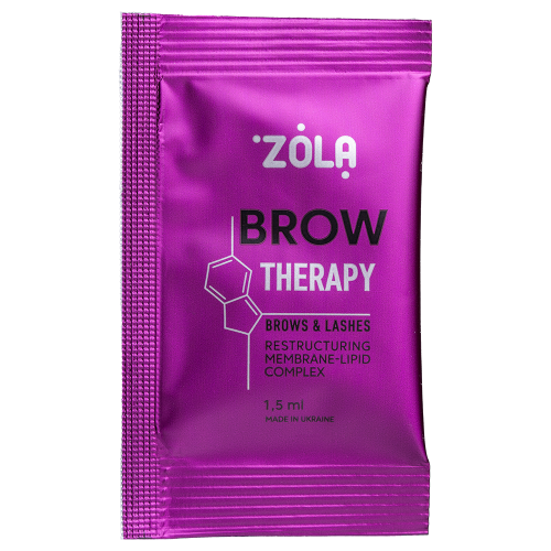 Комплекс для бровей Zola Brow Therapy эструктуризирующий мембранно-липидный 1,5 мл (011111)
