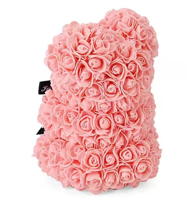 Подарочный мишка в коробке из роз Teddy Flower 25 см Нежно-розовый (2104618700) - фото 8 Подарочный мишка в коробке из роз Teddy Flower 25 см Нежно-розовый (2104618700) - фото 8