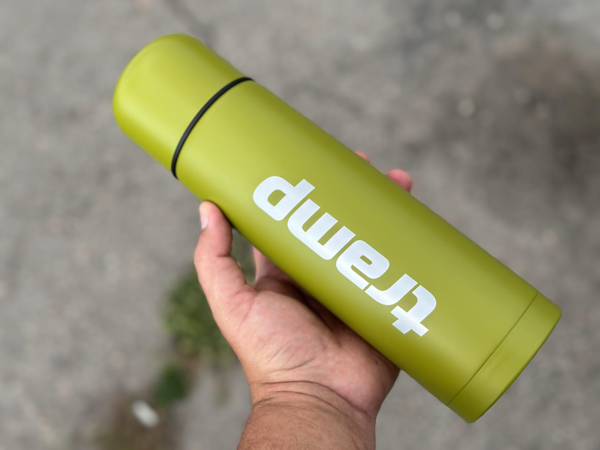 Термос для чая и напитков Tramp Basic с нержавейки держит 12 ч. 0,75 л (TRC-112-olive) - фото 2