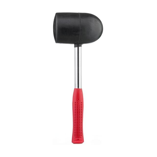 Киянка гумова INTERTOOL HT-0228 металева ручка 1200 г 85 мм Чорний (11937479)