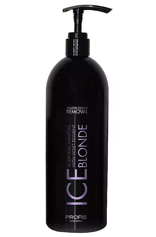Шампунь антижелтый для холодных оттенков блонда Profis Ice Blonde 1000 мл (27885)
