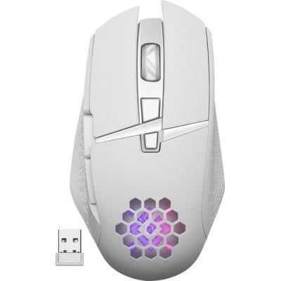 Компьютерная мышка беспроводная игровая Defender Glory GM-514 LED 3200 dpi 6 кнопок Белый (36260796)