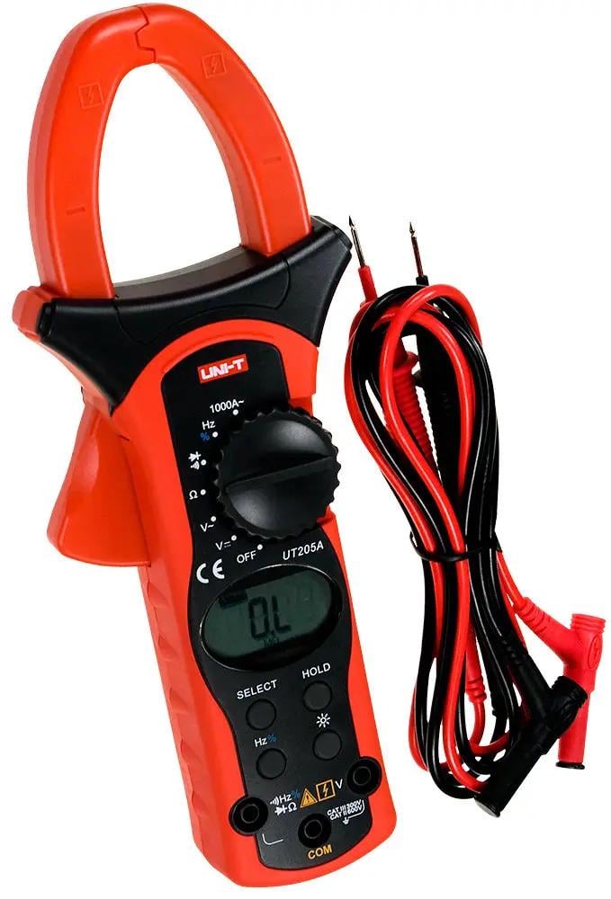 Клещи токовые универсальные UNI-T UT205A (3-9- 68-013)