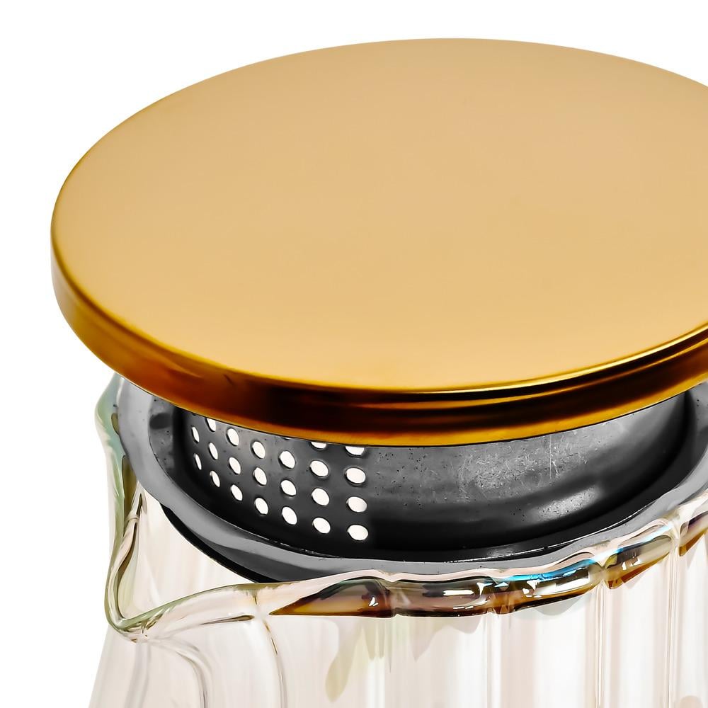 Графін скляний з кришкою R93572 1,8 л - фото 3