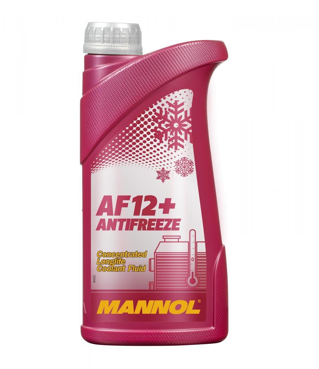 Концентрат антифризу Mannol 4112 Longlife Antifreeze AF12+ 1 л Червоний (MN4112-1)