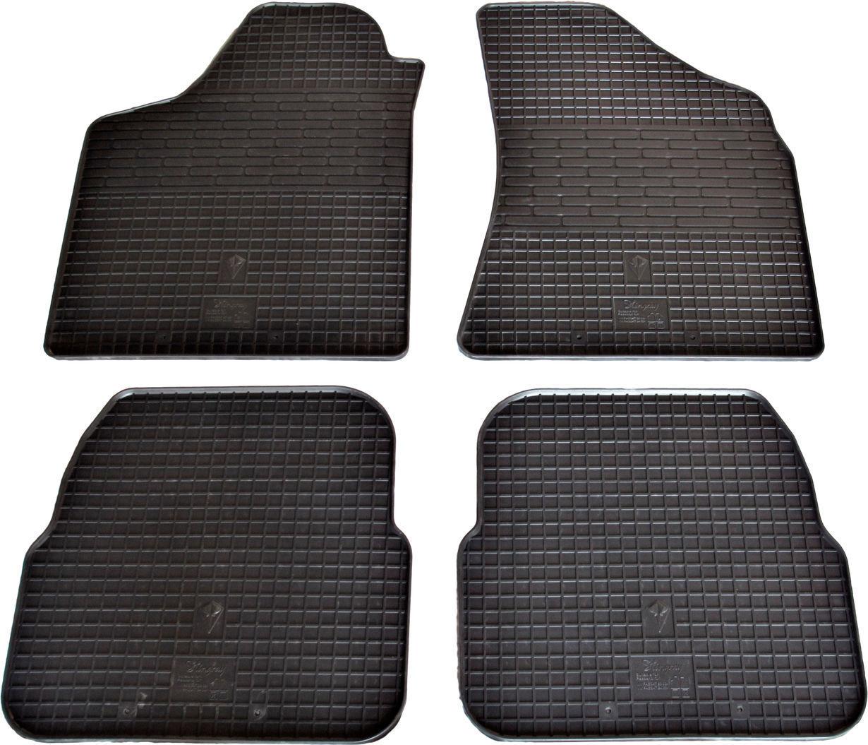 Коврики автомобильные в салон Stingray VW Passat B3 с 88-93 г.в. 4 шт. Черный (15293211)