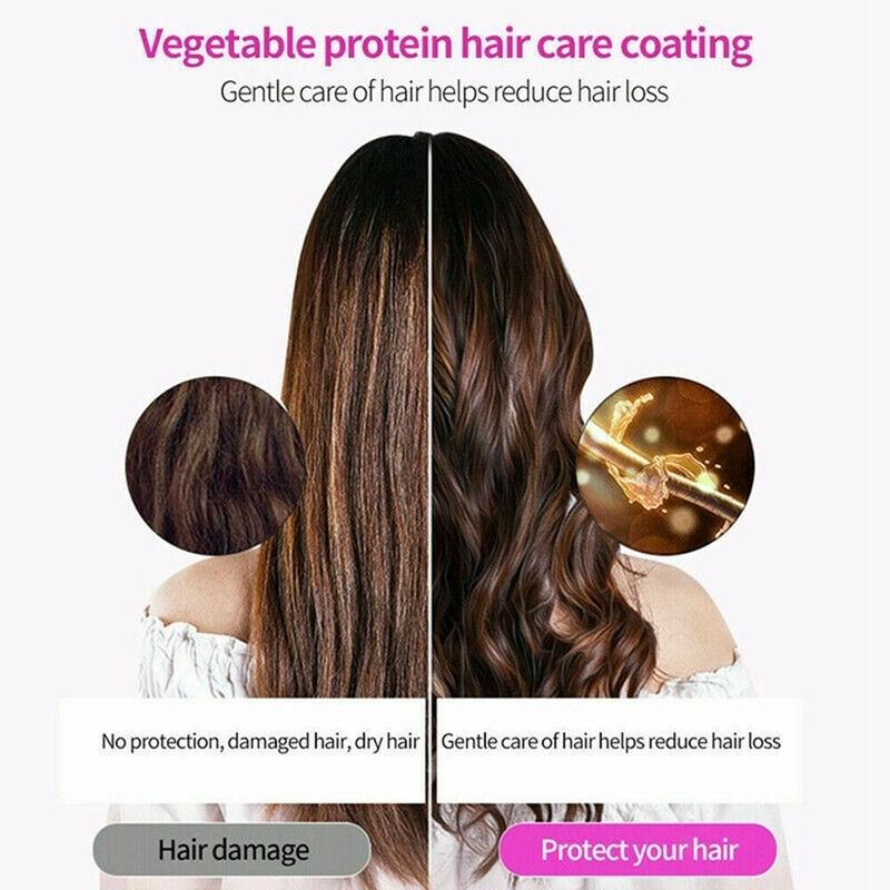 Бездротова плойка Hair Curler автоматична з акумулятором Чорний - фото 12