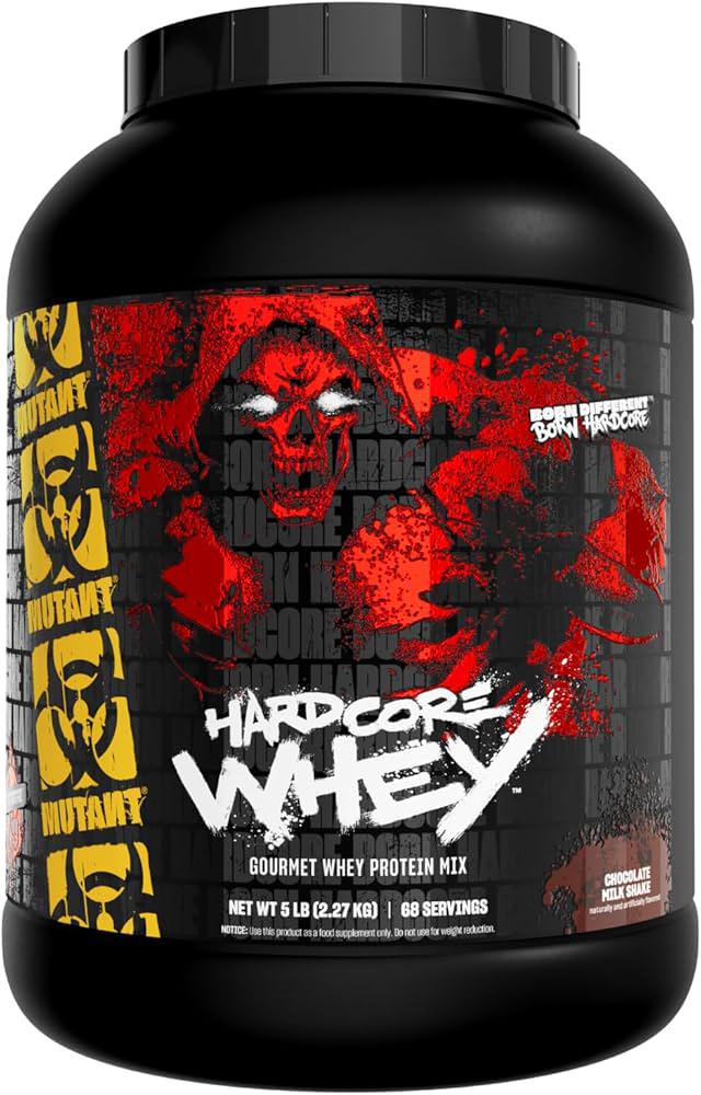 Протеин Mutant Hardcore Whey CHocolate Milkshake 2270 г