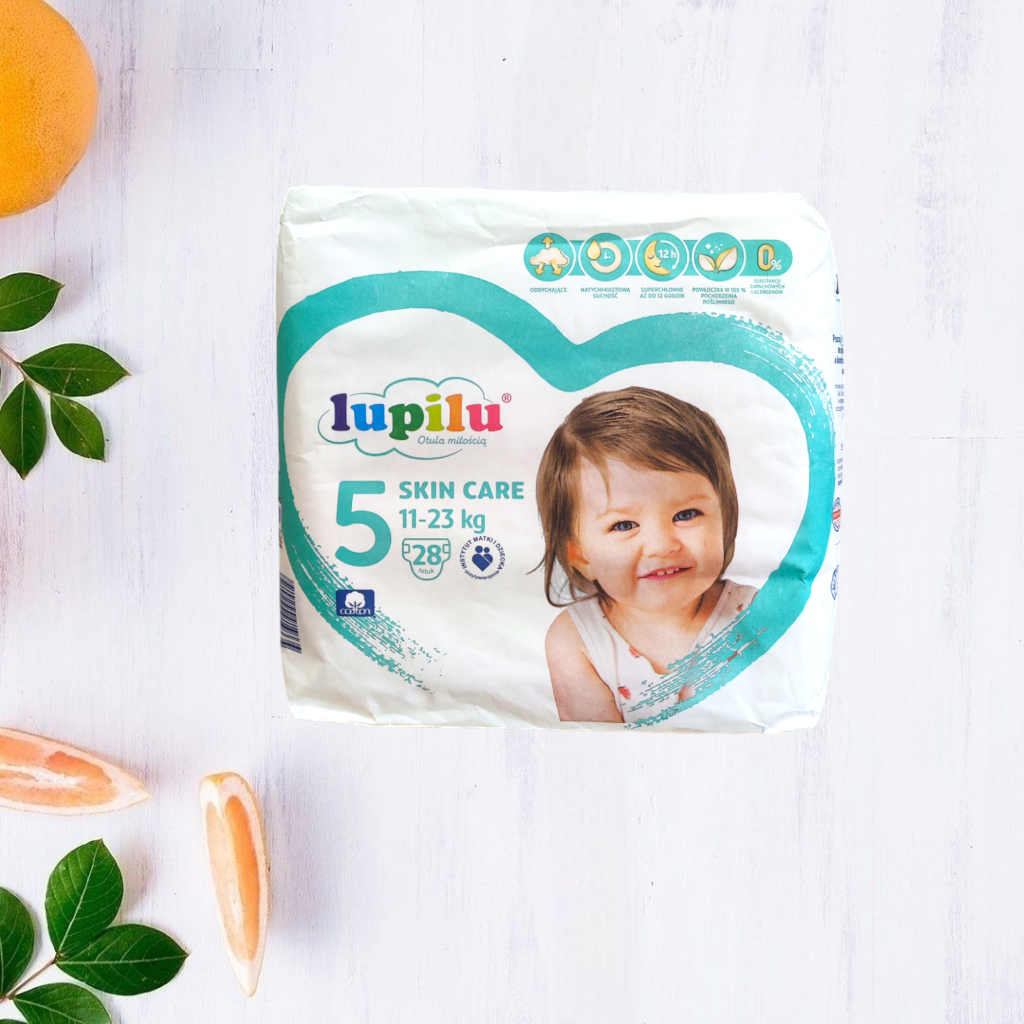Підгузки Lupilu Skin Care 5 11-23 кг 28 шт.