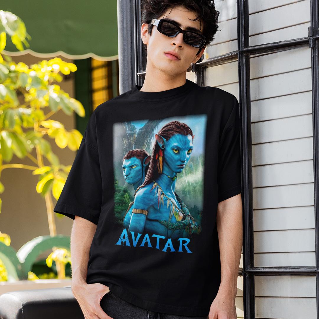 Футболка унисекс Avatar Jake Neytiri M Черный (31798396)