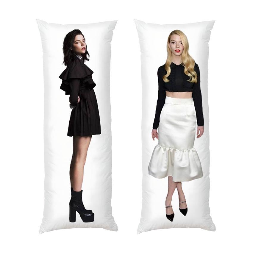 Подушка дакимакура Anya Taylor-Joy габардин 150х50 см (112060-3)