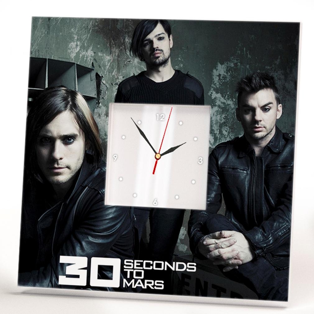Часы Группа 30 Seconds to Mars 260x260 мм (C03370)