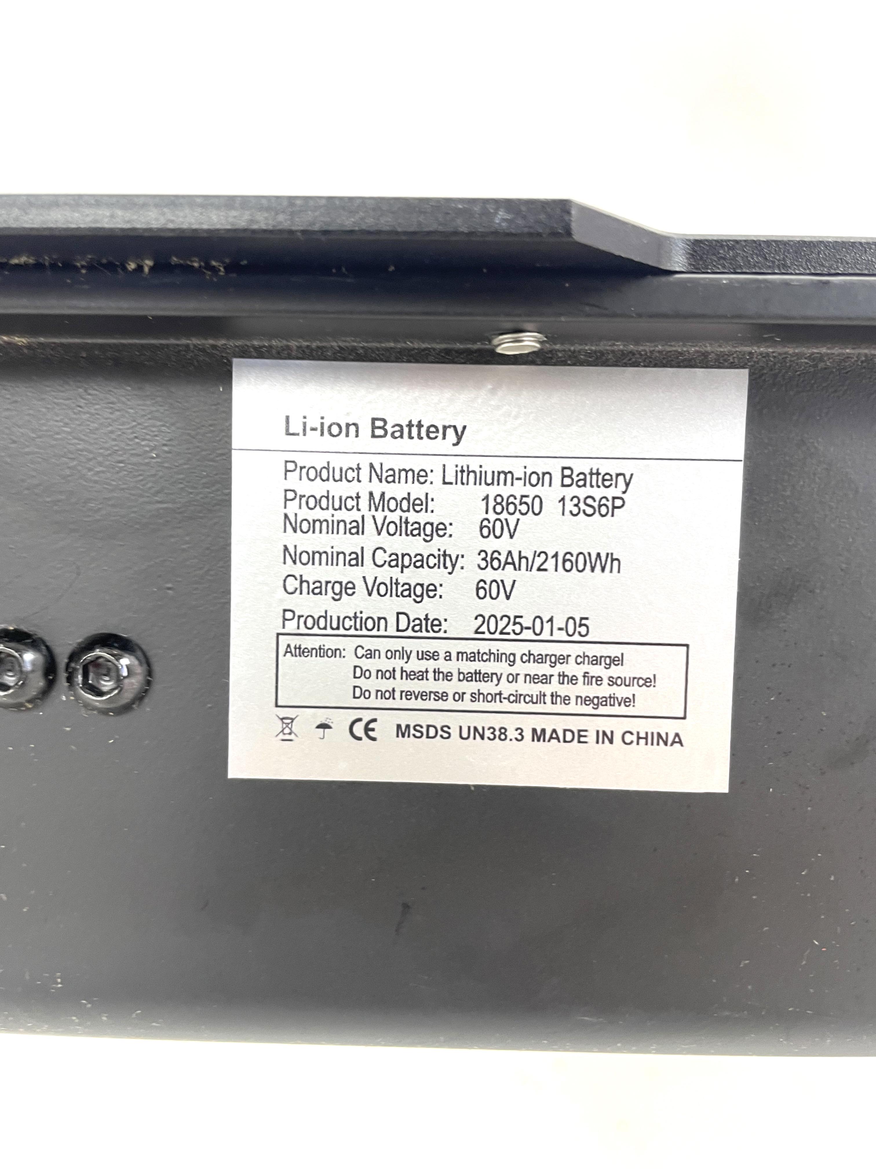 Електросамокат TESLA 6000 з NFC-ключем 3000W х2 60V 36Ah (СТ-6000) - фото 8 Електросамокат TESLA 6000 з NFC-ключем 3000W х2 60V 36Ah (СТ-6000) - фото 8