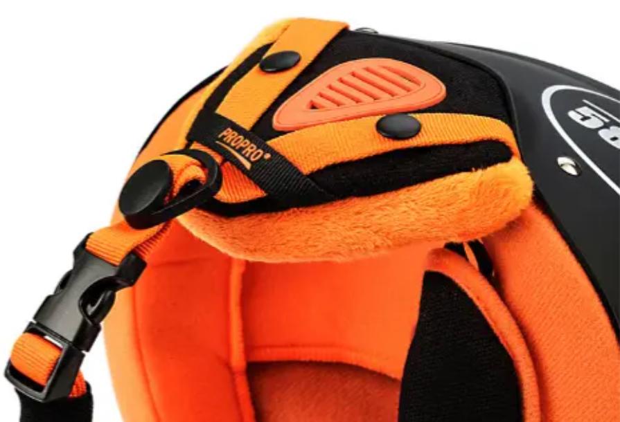 Лижний шолом PROPRO M Чорний/Помаранчевий (ШГ-1005-А22) - фото 6 Лижний шолом PROPRO M Чорний/Помаранчевий (ШГ-1005-А22) - фото 6
