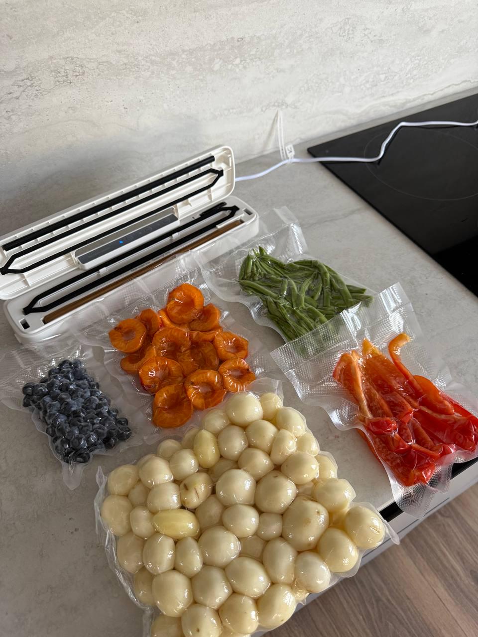 Вакууматор для продуктов KS Белый (10871) - фото 4