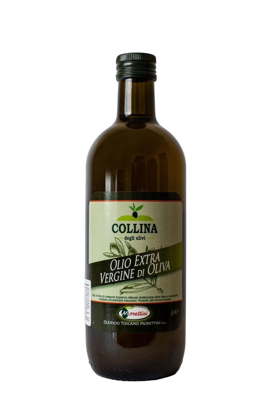 Оливковое масло премиум COLLINA Morettini Extra Virgin первый холодный отжим 1 л (26728891)