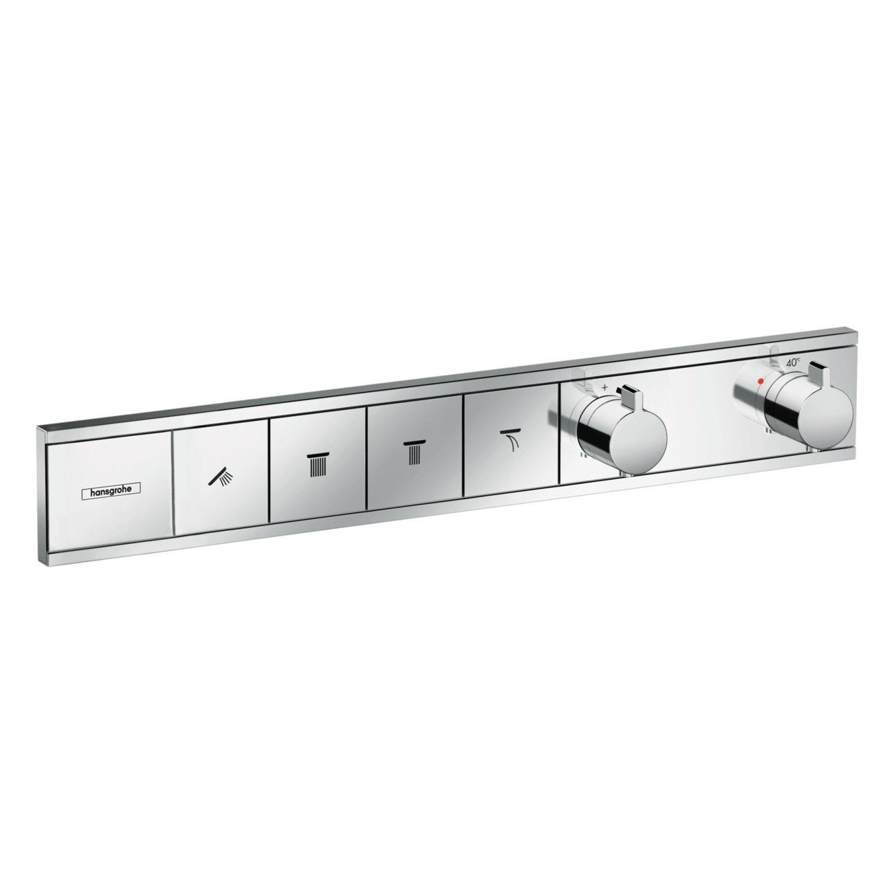 Наружная часть смесителя Hansgrohe RAINSELECT 15382000 с термостатом Хром (132620)