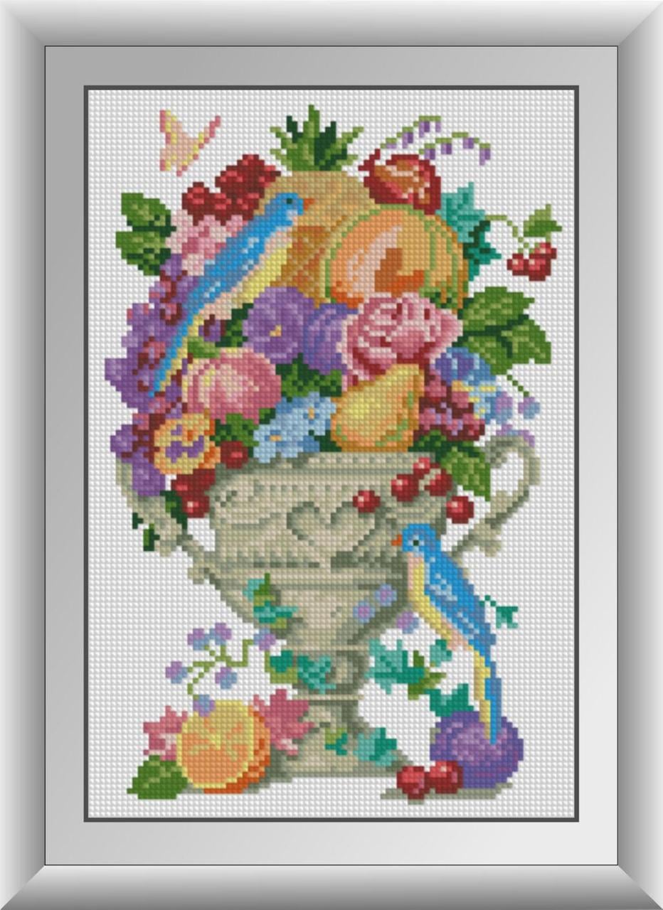 Алмазная мозаика Dream Art Фруктовая чаша 22x33 см (DA.30027)