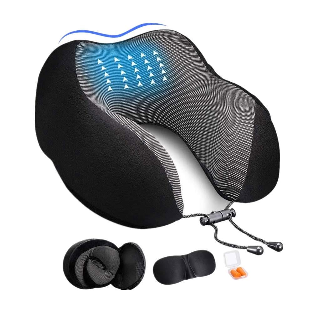 Подушка для путешествий The Chestnut Memory foam Черный (20-014-01) - фото 2