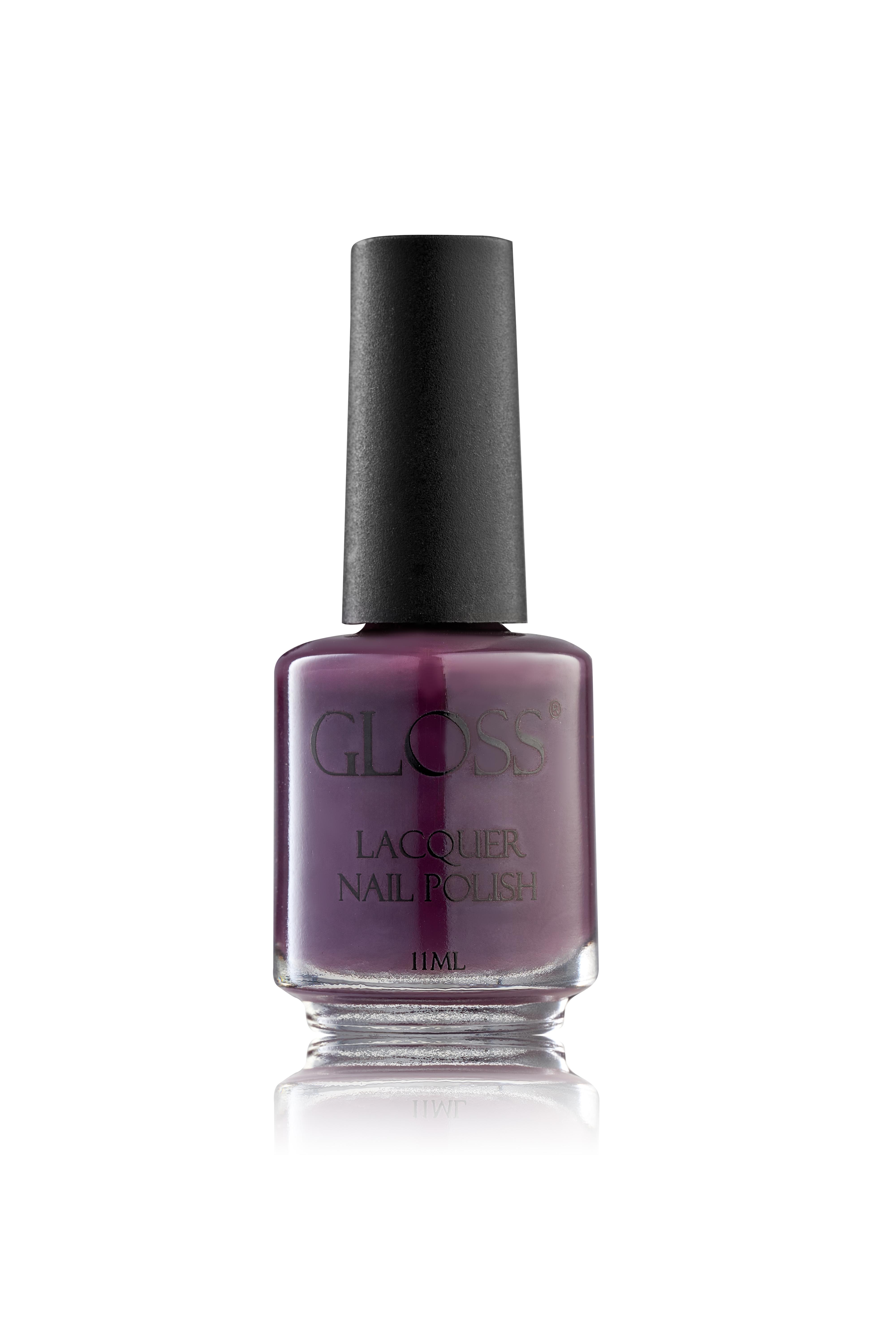 Лак для ногтей GLOSS company Lacquer Nail Polish 11 мл запыленный сливовый №027 (107365)