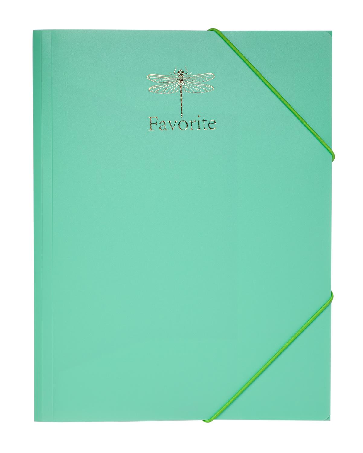 Папка Buromax Pastel на гумцi A4 полипропилен Мятный (BM.3954-38)