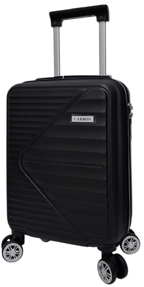 Чемодан Carbon 66101 ABS-пластик XS 40x30x20 см Черный (66101/54/81)
