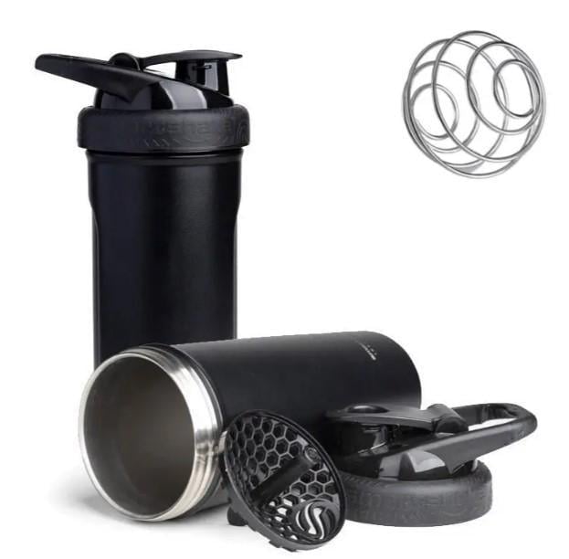 Шейкер спортивный SmartShake Insulated Steel 750 мл Black (11152001)