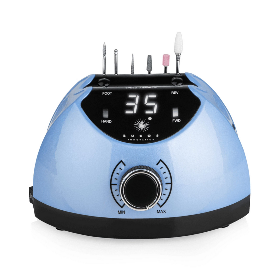 Фрезер для маникюра Bucos X4 PRO 65 W Синий - фото 1 Фрезер для маникюра Bucos X4 PRO 65 W Синий - фото 1