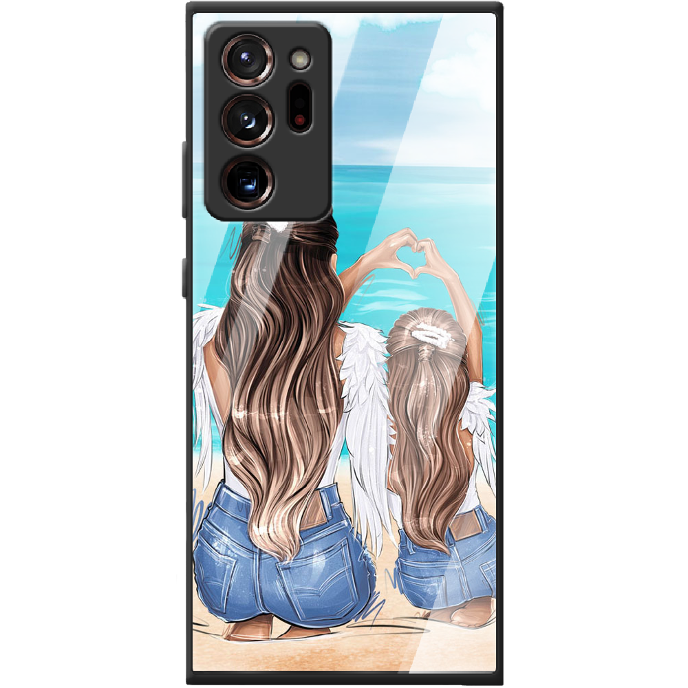 Чехол Boxface Samsung N985 Galaxy Note 20 Ultra Family Vacation Черный силикон со стеклом (40573-up2380-41111)