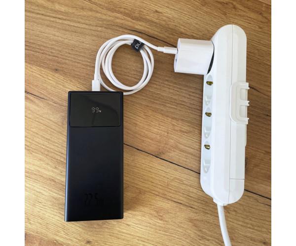 Кабель Mibrand MI-17 Flexible Charging Line Type-C to Type-C 5A 1 м White - фото 4