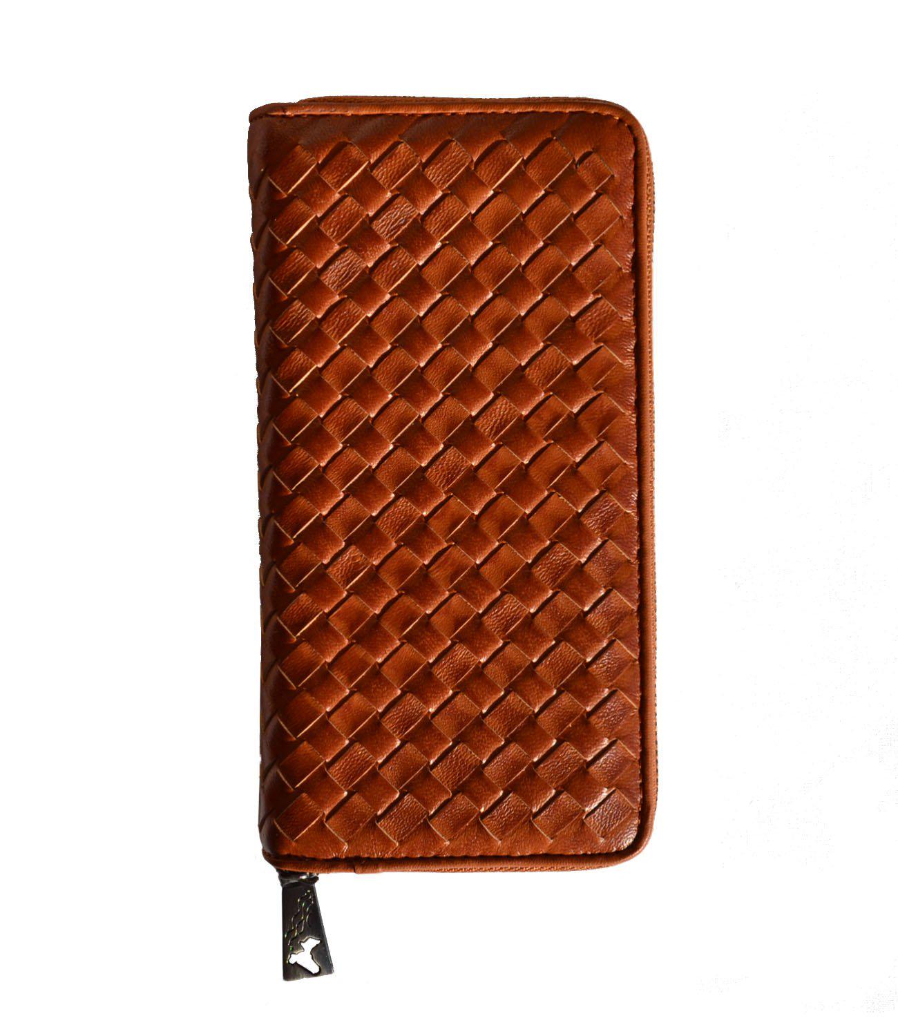 Кошелек женский кожаный Italian fabric bags 1766 Brown