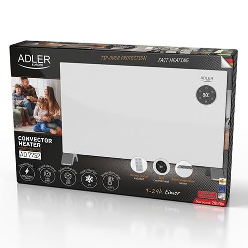 Обігрівач конвекторний з цифровим дисплеєм та ДУ пультом 2000 Вт - фото 12 Обігрівач конвекторний з цифровим дисплеєм та ДУ пультом 2000 Вт - фото 12