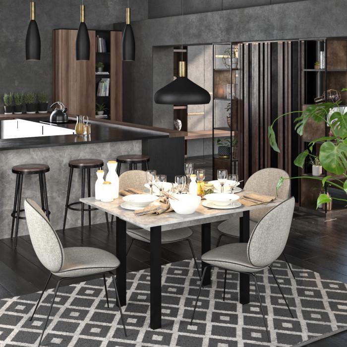 Стіл-трансформер Knap Knap Gustus 120х90х73,5 см Дуб сонома (24604425) - фото 3