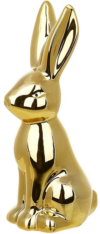 Набор декоративных фарфоровых фигурок 12 шт. 13 см Золотой