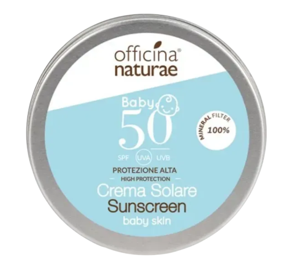 Крем для тіла сонцезахисний для дітей від народження 0+ SPF 50 в алюмінієвій банці (1821885885)