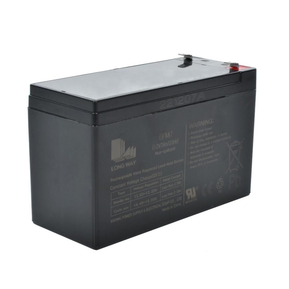 Аккумулятор LONG WAY 12V 7Ah универсальный (IM-176-M-1006) Аккумулятор LONG WAY 12V 7Ah универсальный (IM-176-M-1006)