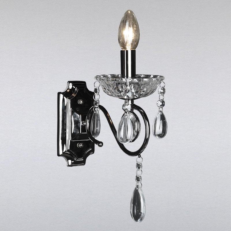 Бра настенное Light House Черный хром (LS-10688-1)