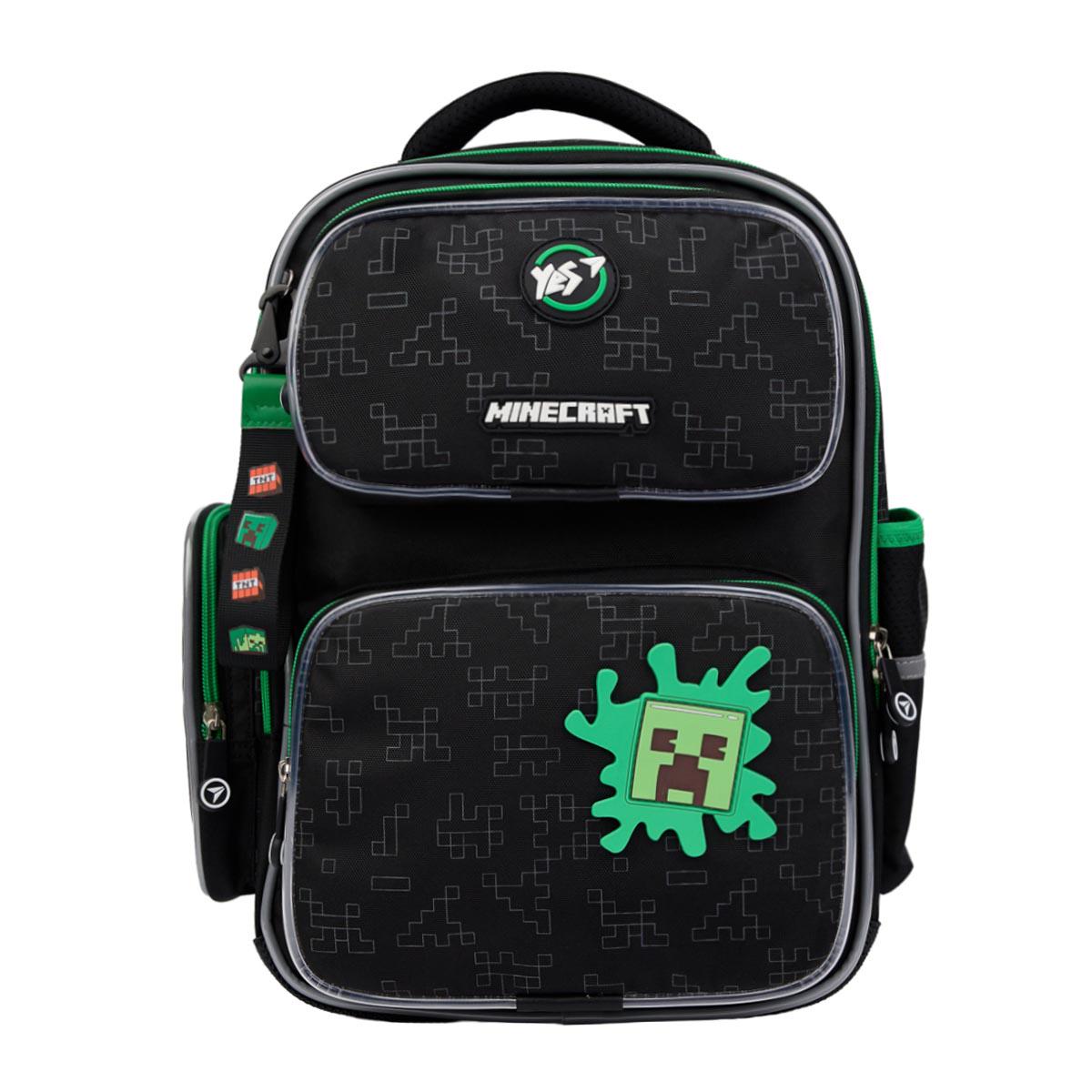 Школьный рюкзак полукаркасный YES Minecraft Time S-101 (559823) - фото 10 Школьный рюкзак полукаркасный YES Minecraft Time S-101 (559823) - фото 10