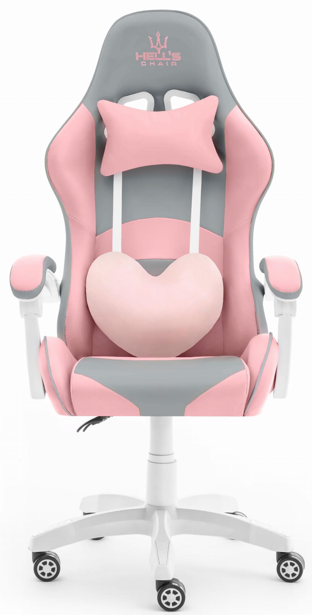 ᐉ Кресло геймерское Hell's Chair Rainbow Plus Pink • Купить в Киеве ...