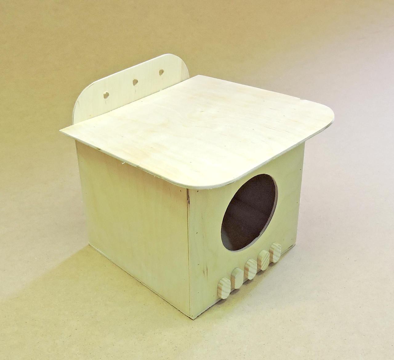 Гнездовье для птиц из дерева Голубь (ГНЗ-000200) - фото 2 Гнездовье для птиц из дерева Голубь (ГНЗ-000200) - фото 2