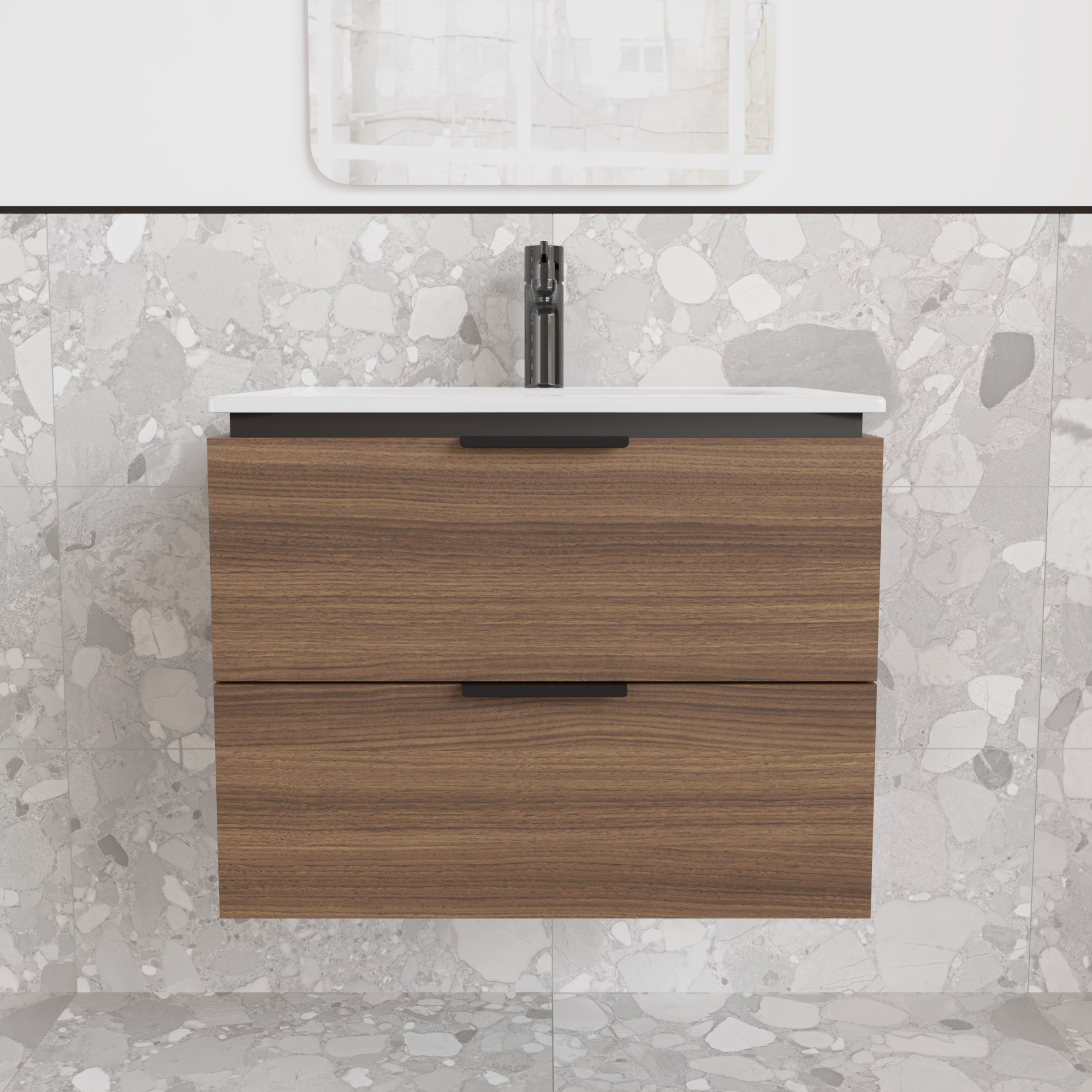 Тумба подвесная с раковиной MVK Vostok Icon 60 В2 600х450х530 мм Орех Франклин Табачный (p260kll) - фото 1 Тумба подвесная с раковиной MVK Vostok Icon 60 В2 600х450х530 мм Орех Франклин Табачный (p260kll) - фото 1