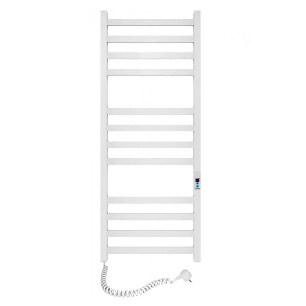 Рушникосушарка електрична SANTAN драбина Авангард 480х1200 лівосторонній digital таймер Білий (115914)