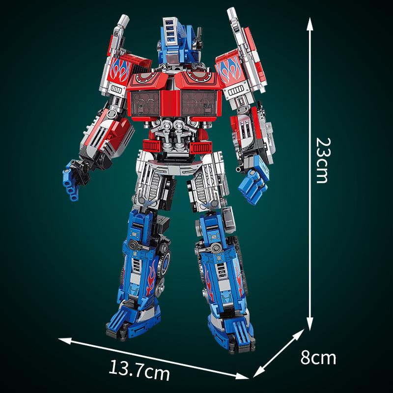 Конструктор Optimus Prime 1733 дет. Красный (28871844) - фото 3 Конструктор Optimus Prime 1733 дет. Красный (28871844) - фото 3