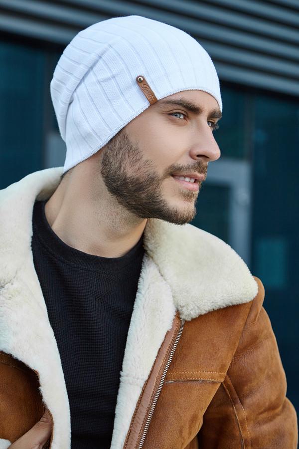 Шапка мужская Braxton Реал Белый (5129)