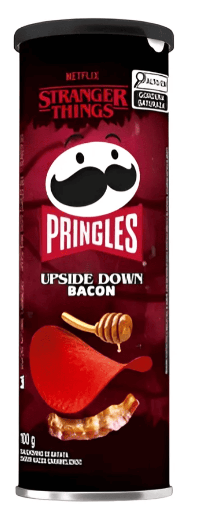 Чипсы Pringles Netflix Stranger Things Upside Down Bacon Flavor 100 г (2865543130)