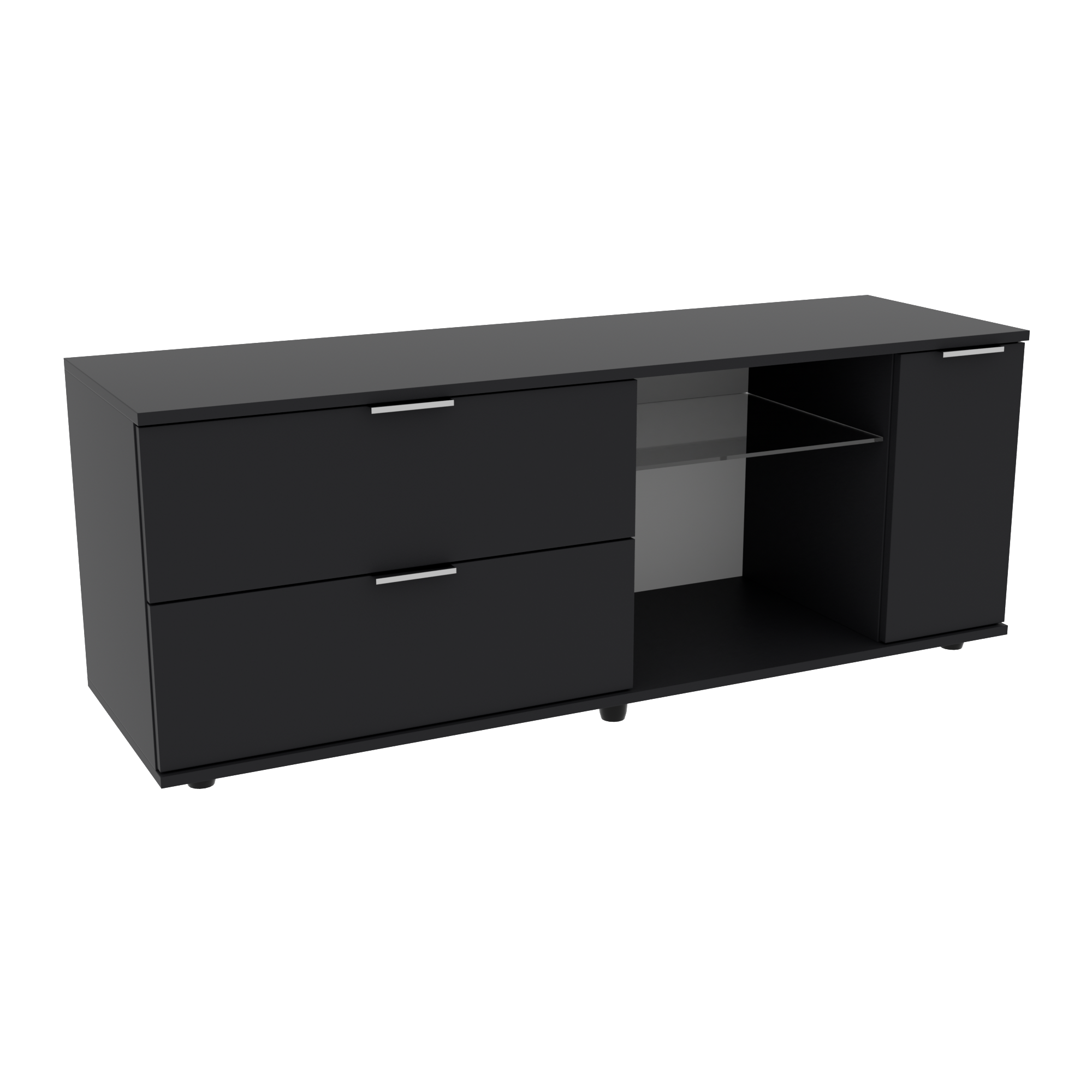Тумба для TV К-9 1400х425х530 мм Антрацитовый