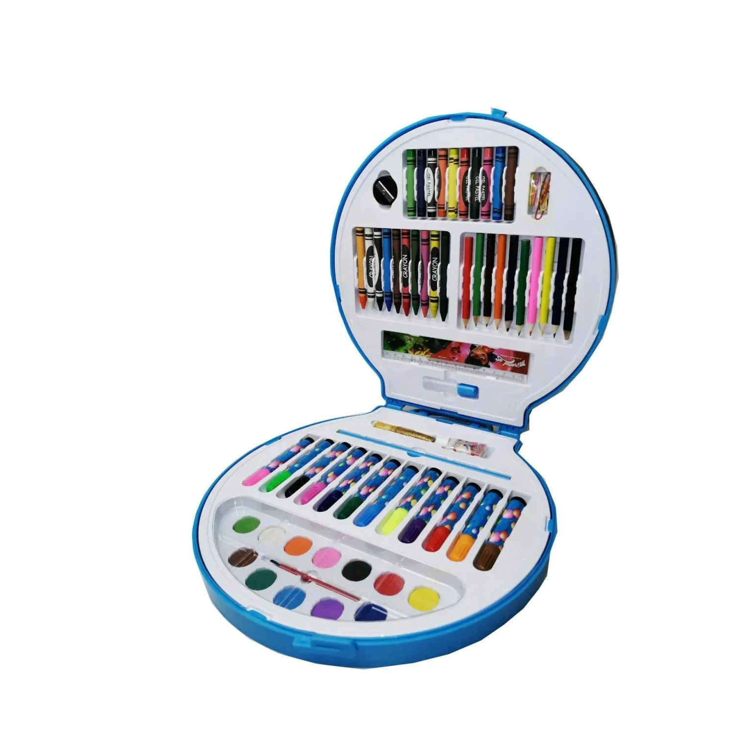 Набір для творчості дитячий Baby Shark Акула 2111-8 68 предметів у валізі (2111-8)