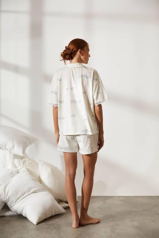 Пижама Hays 36428-TKM24B-001-118B женская L Кремовый - фото 7